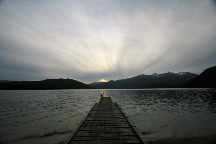 Boat Ramp - Lake Hauroko - days end