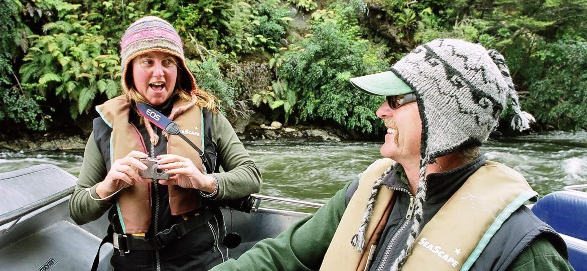 Joyce Kolk and Johan Groters